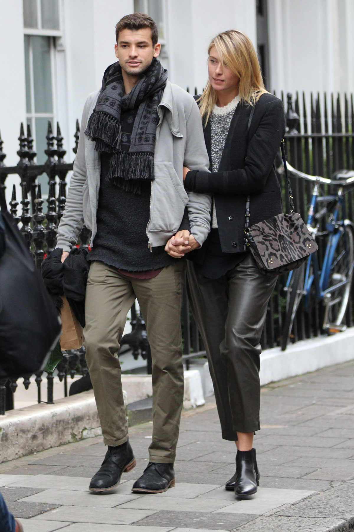 Maria Sharapova shopping at Dover Street Market