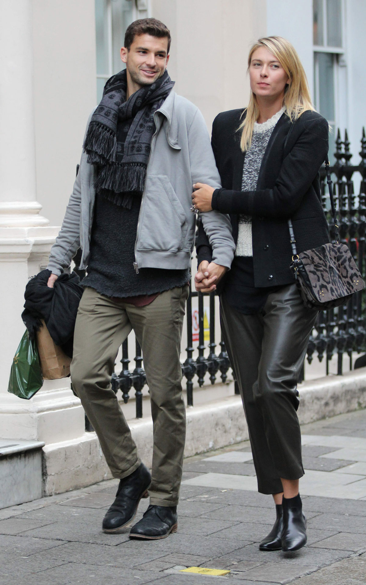 Maria Sharapova shopping at Dover Street Market