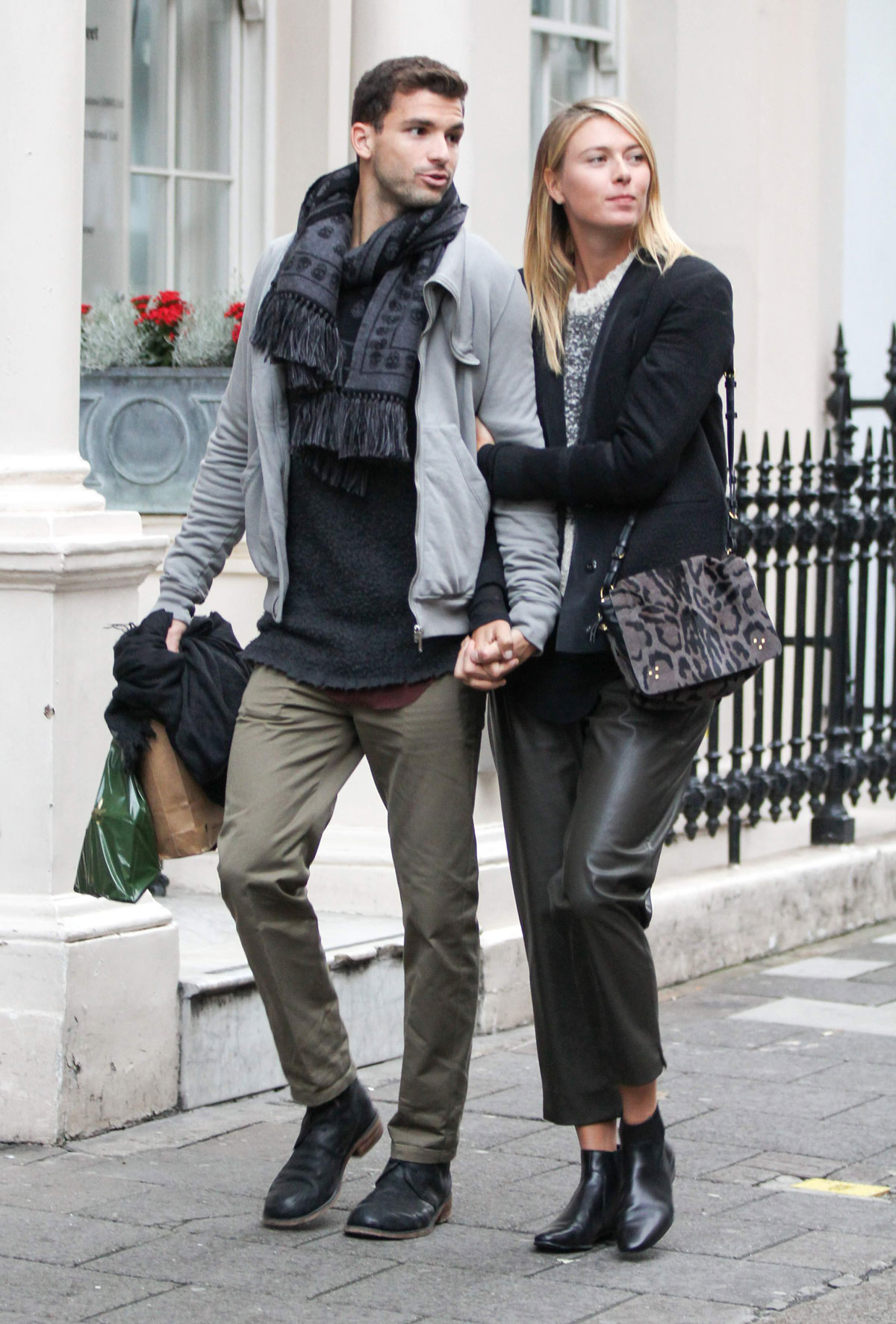 Maria Sharapova shopping at Dover Street Market