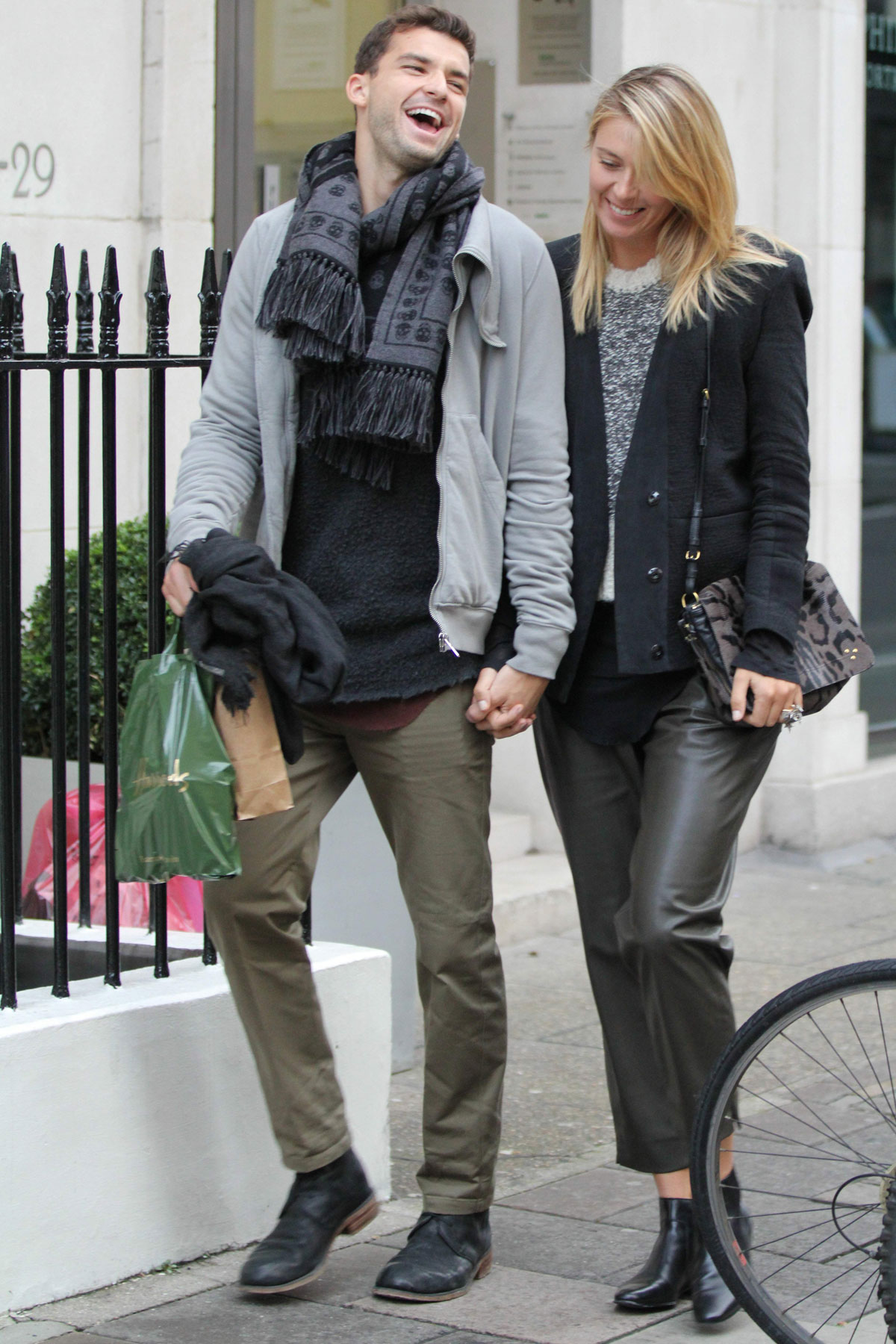 Maria Sharapova shopping at Dover Street Market