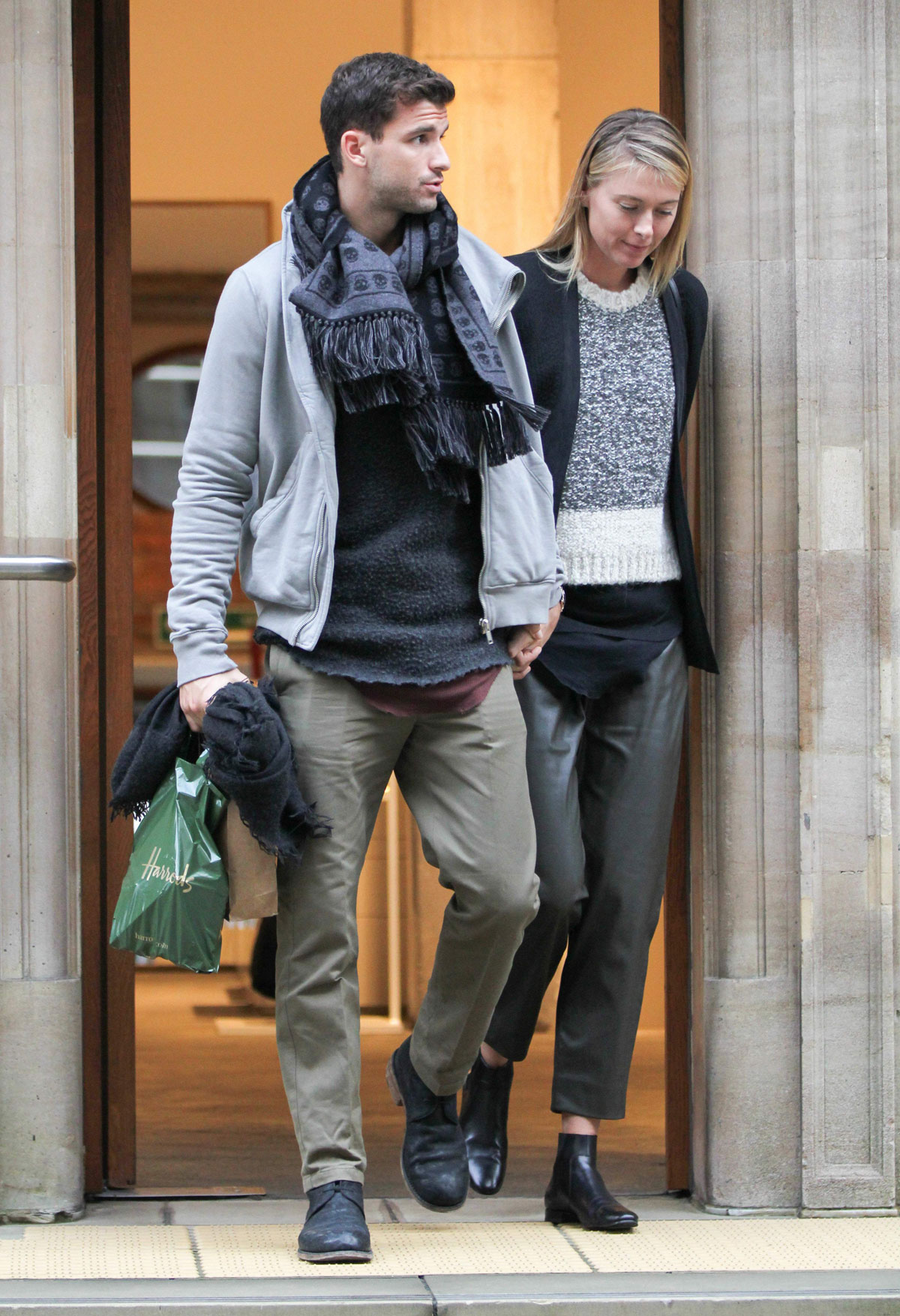 Maria Sharapova shopping at Dover Street Market