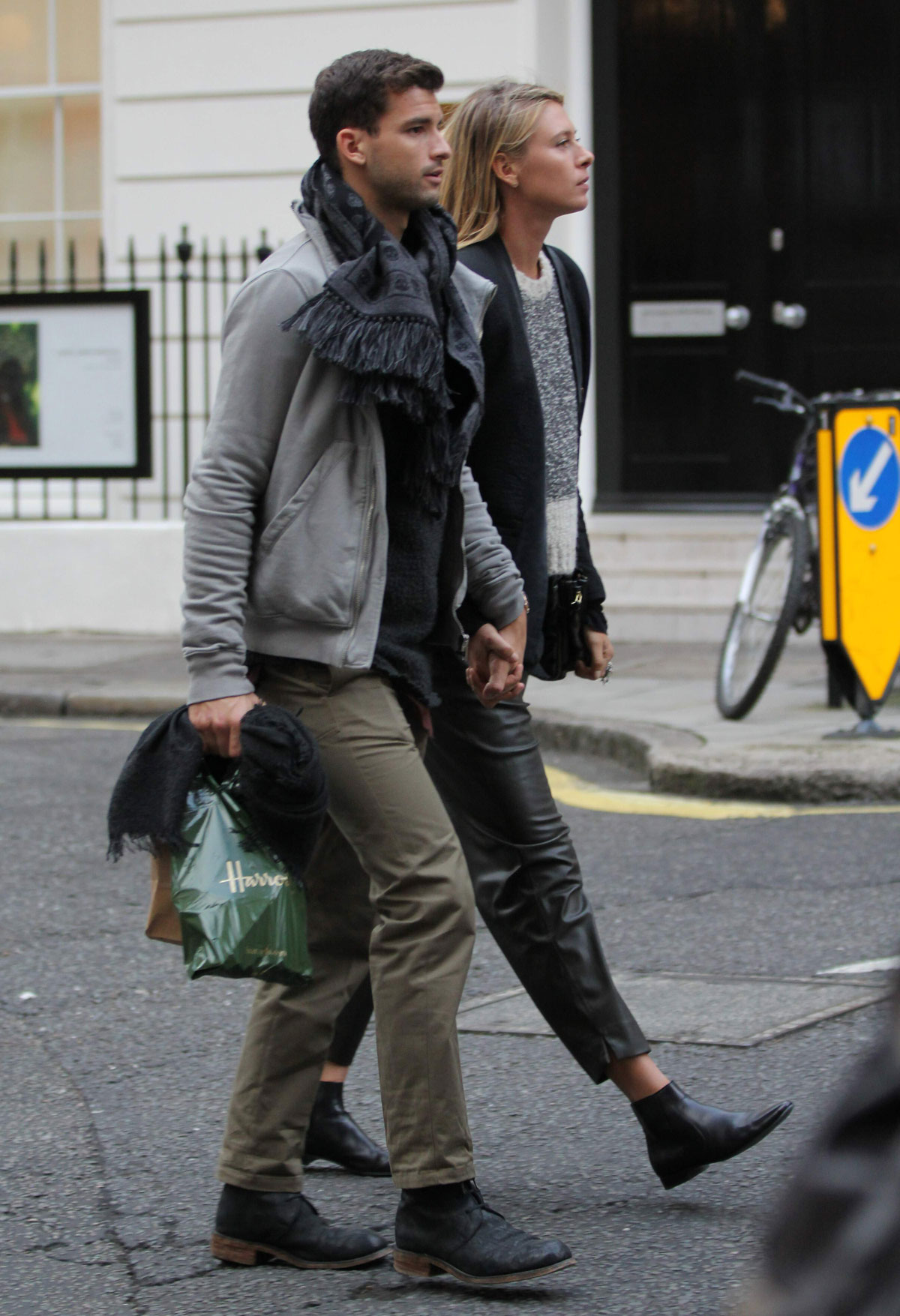 Maria Sharapova shopping at Dover Street Market