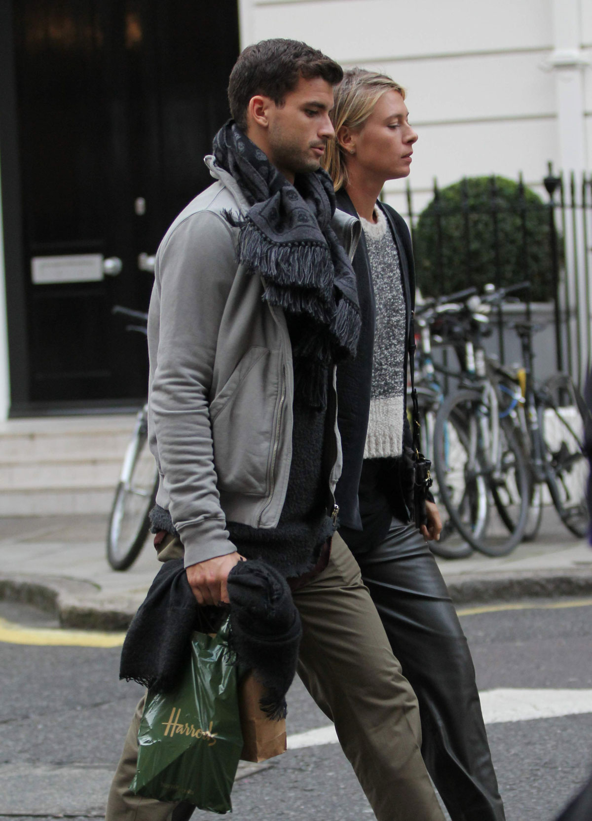 Maria Sharapova shopping at Dover Street Market