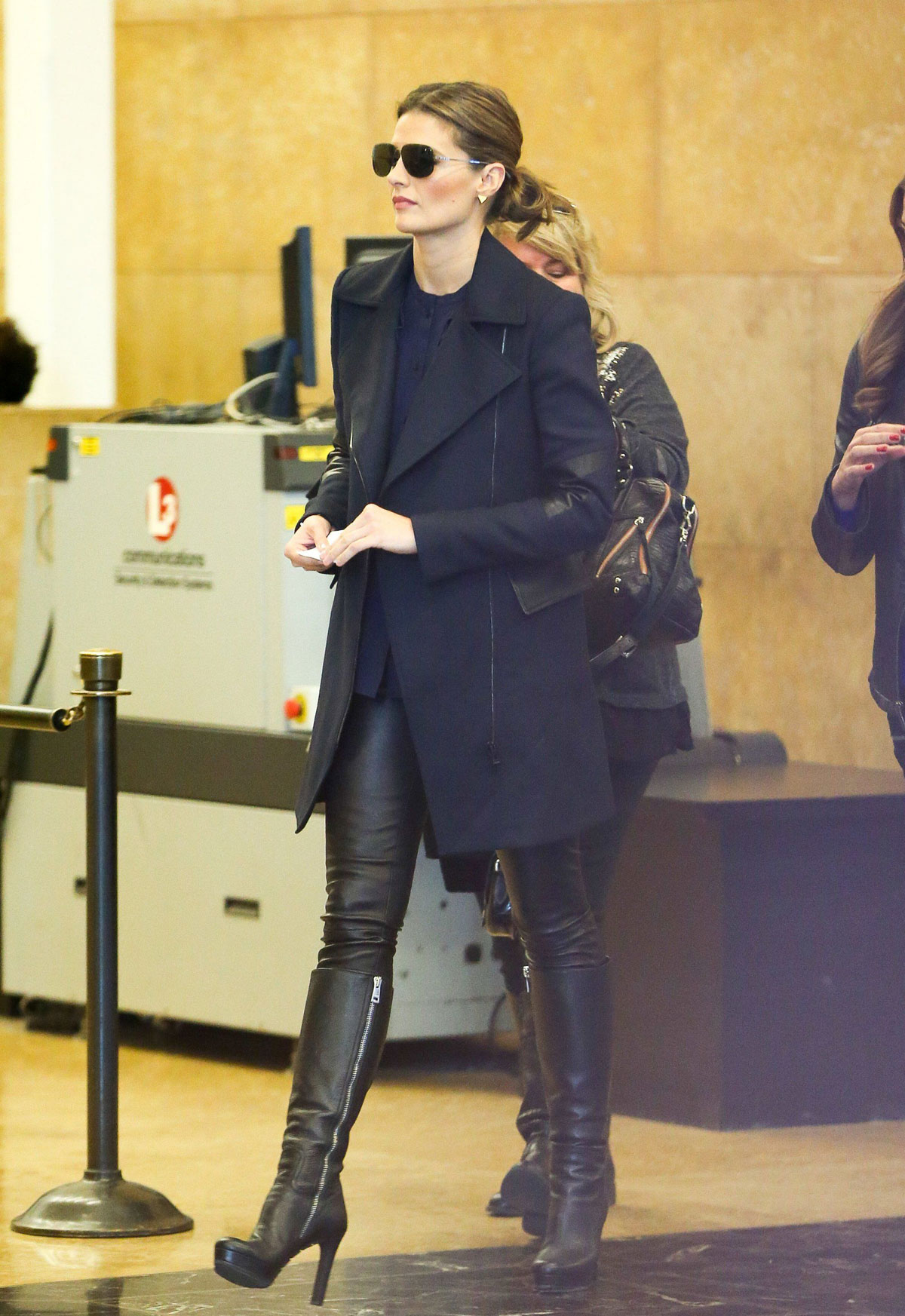 Stana Katic was spotted in New York
