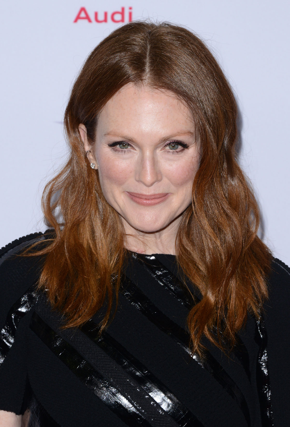 Julianne Moore on the red carpet at the premiere of Still Alice