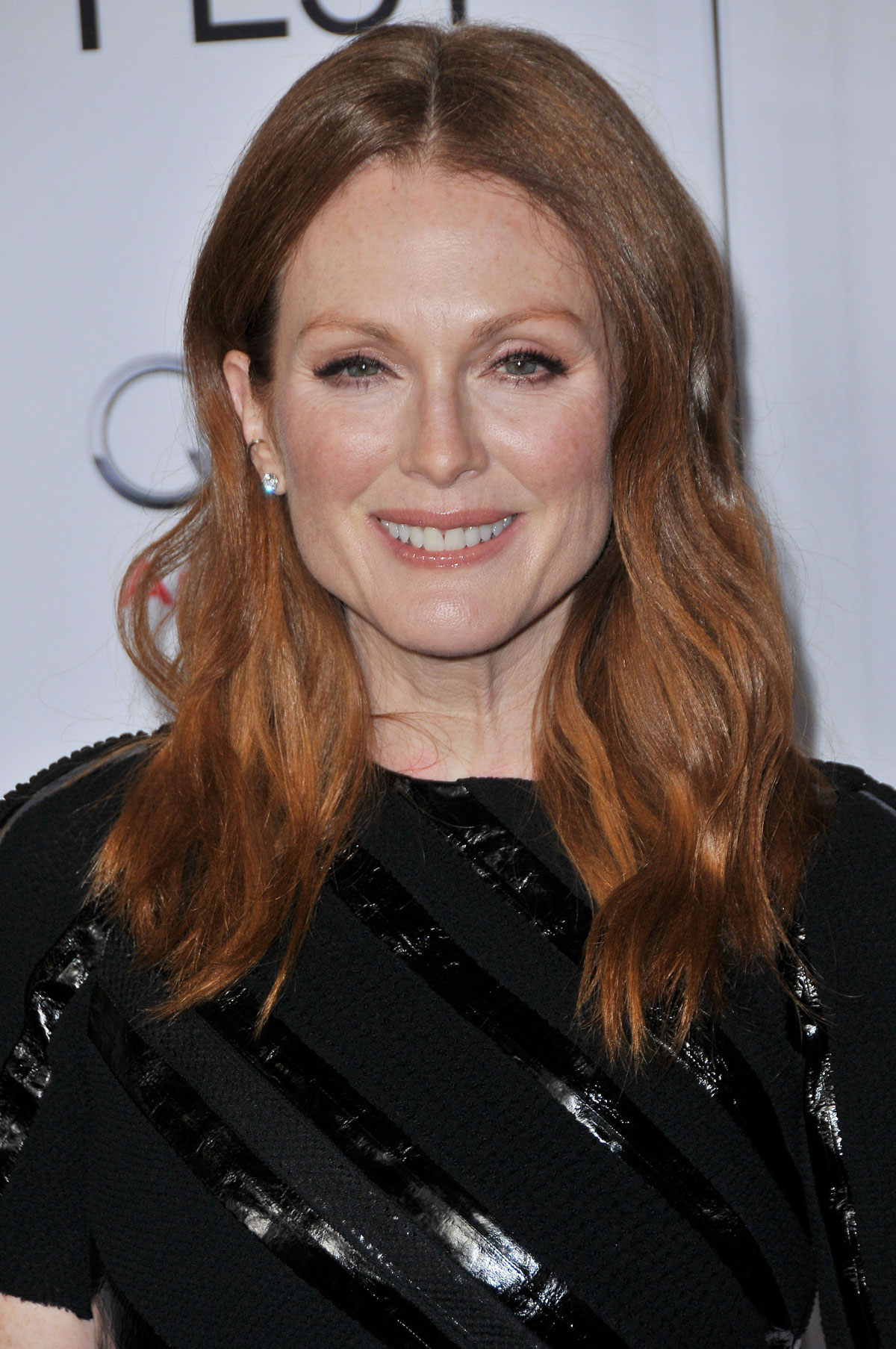 Julianne Moore on the red carpet at the premiere of Still Alice