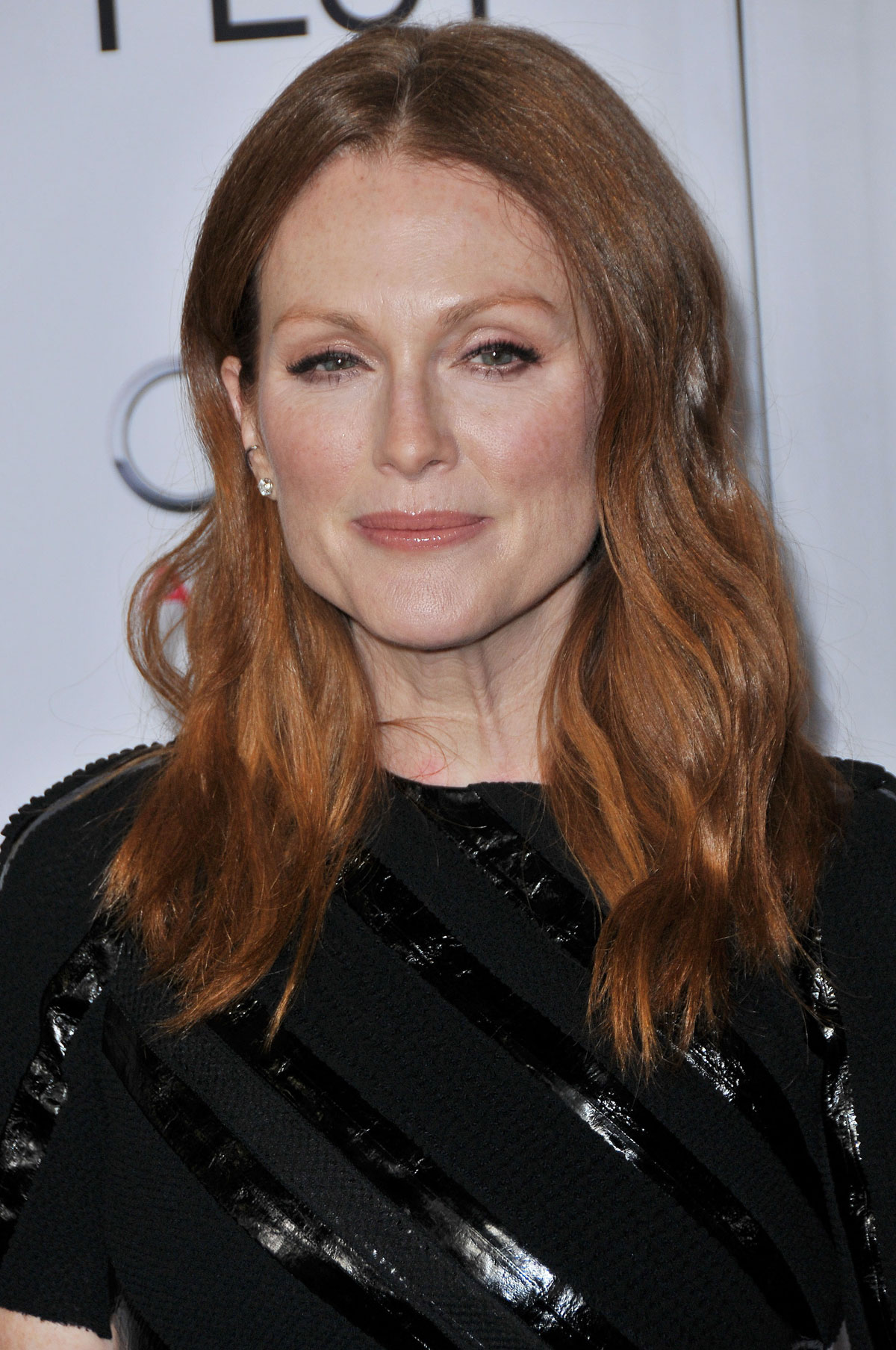 Julianne Moore on the red carpet at the premiere of Still Alice