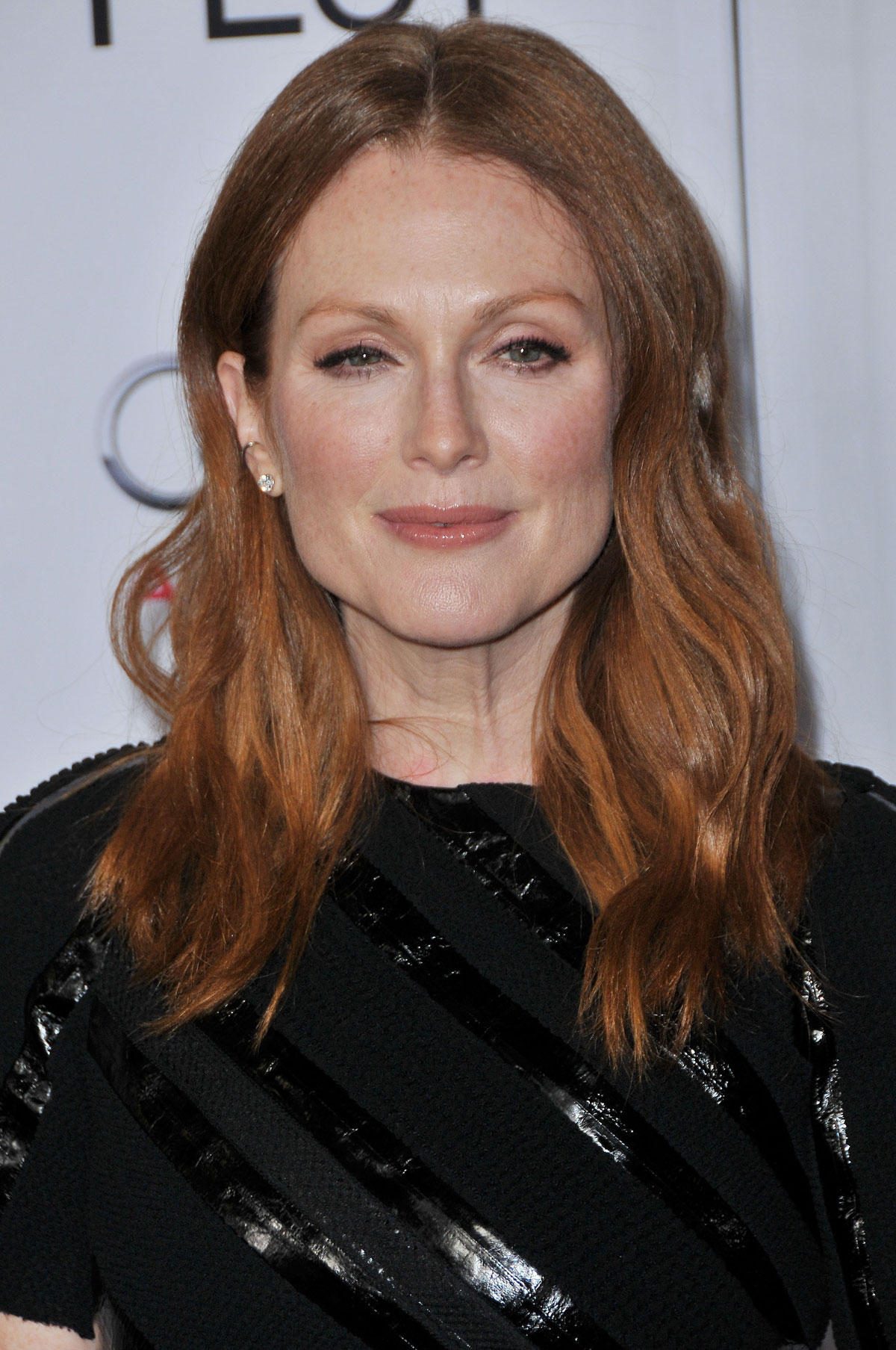 Julianne Moore on the red carpet at the premiere of Still Alice