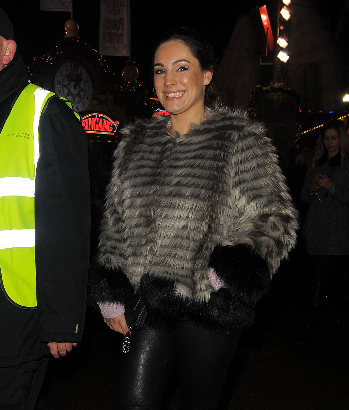 Kelly Brook attends Winter Wonderland 2014