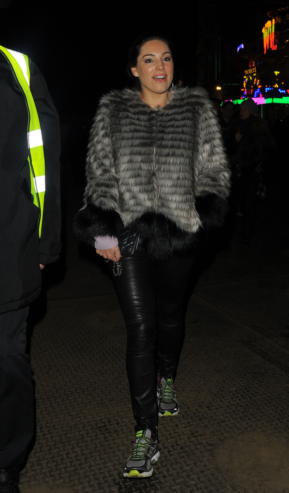 Kelly Brook attends Winter Wonderland 2014