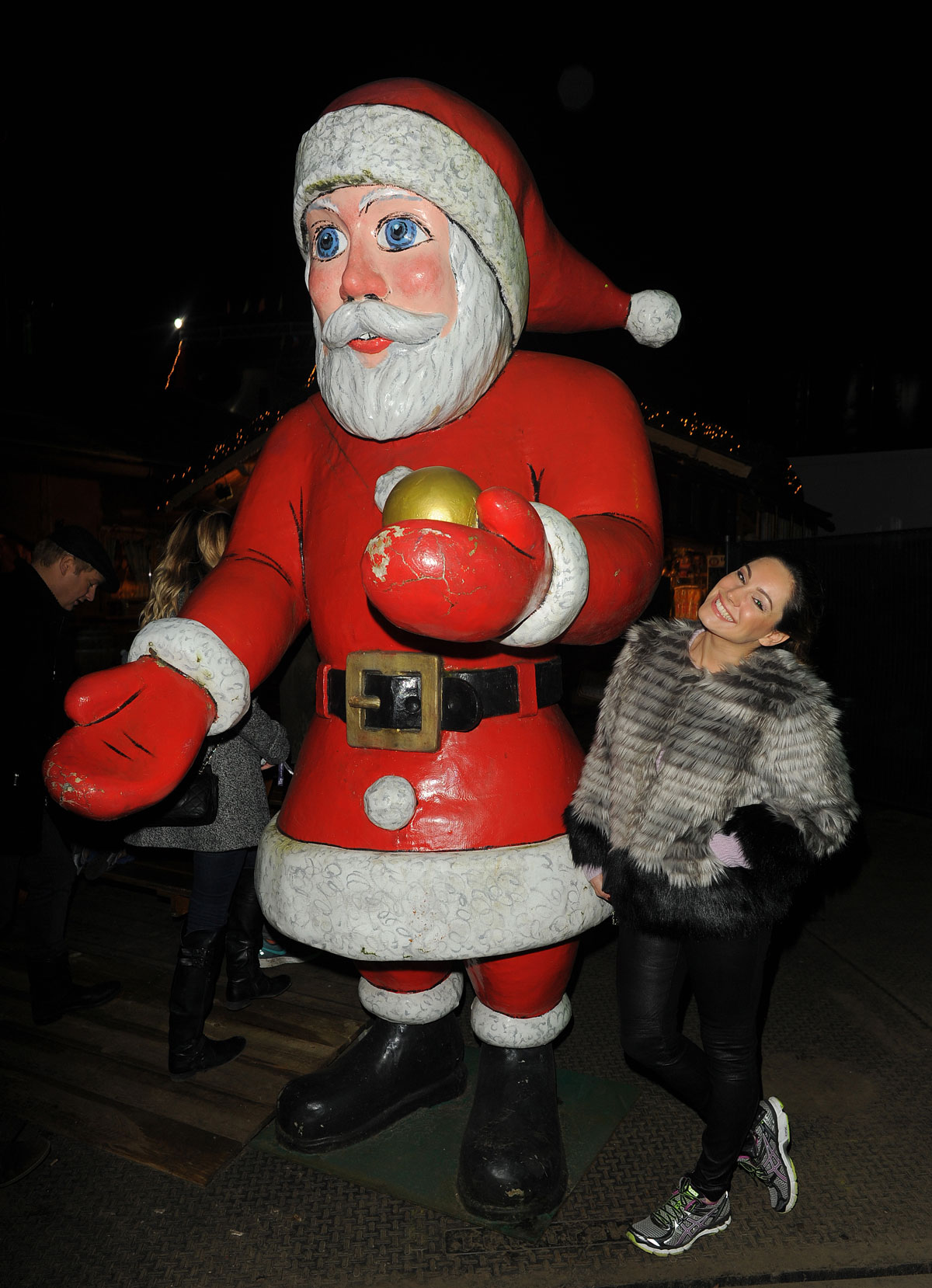 Kelly Brook attends Winter Wonderland 2014