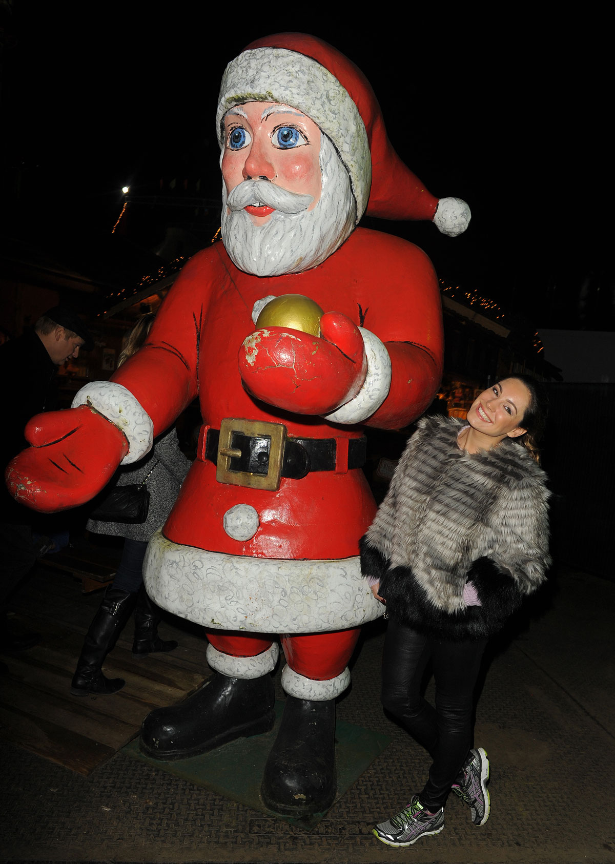 Kelly Brook attends Winter Wonderland 2014