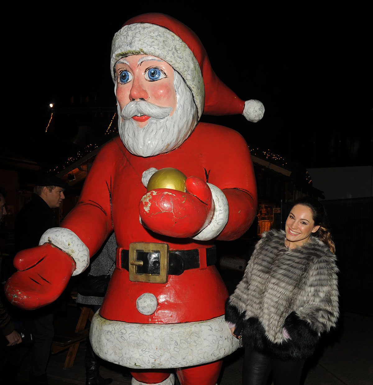 Kelly Brook attends Winter Wonderland 2014