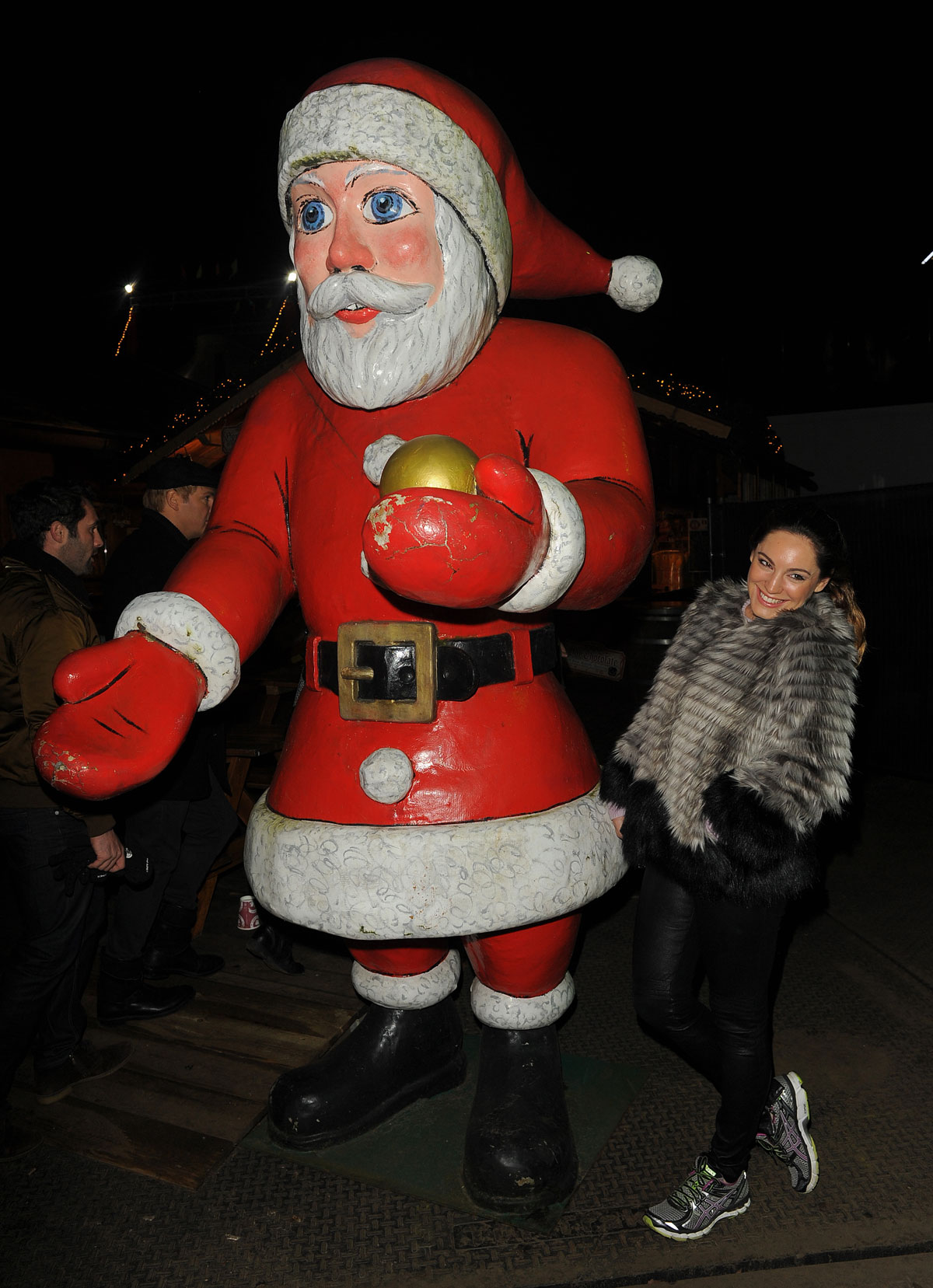 Kelly Brook attends Winter Wonderland 2014