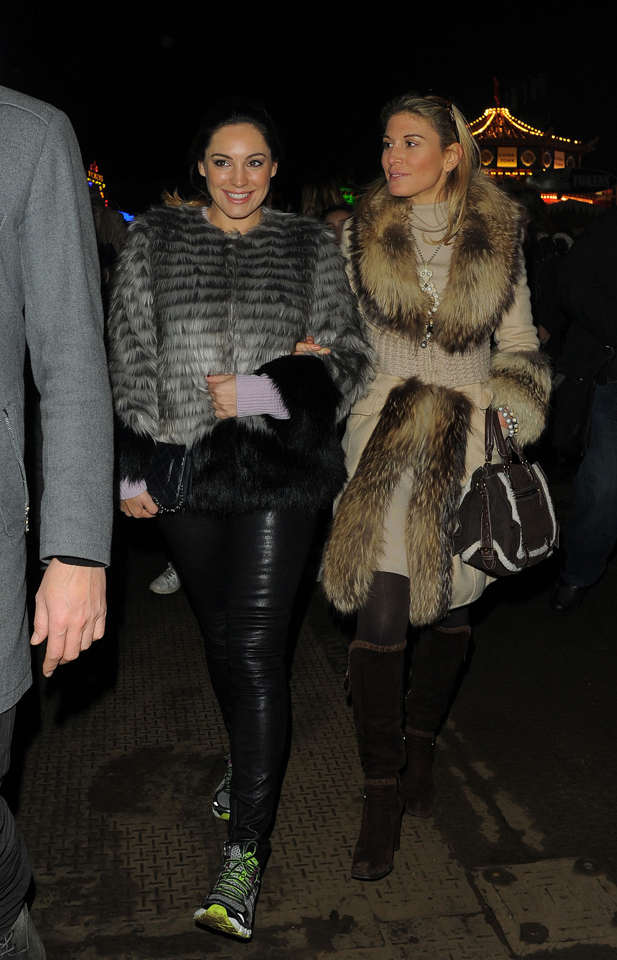 Kelly Brook attends Winter Wonderland 2014