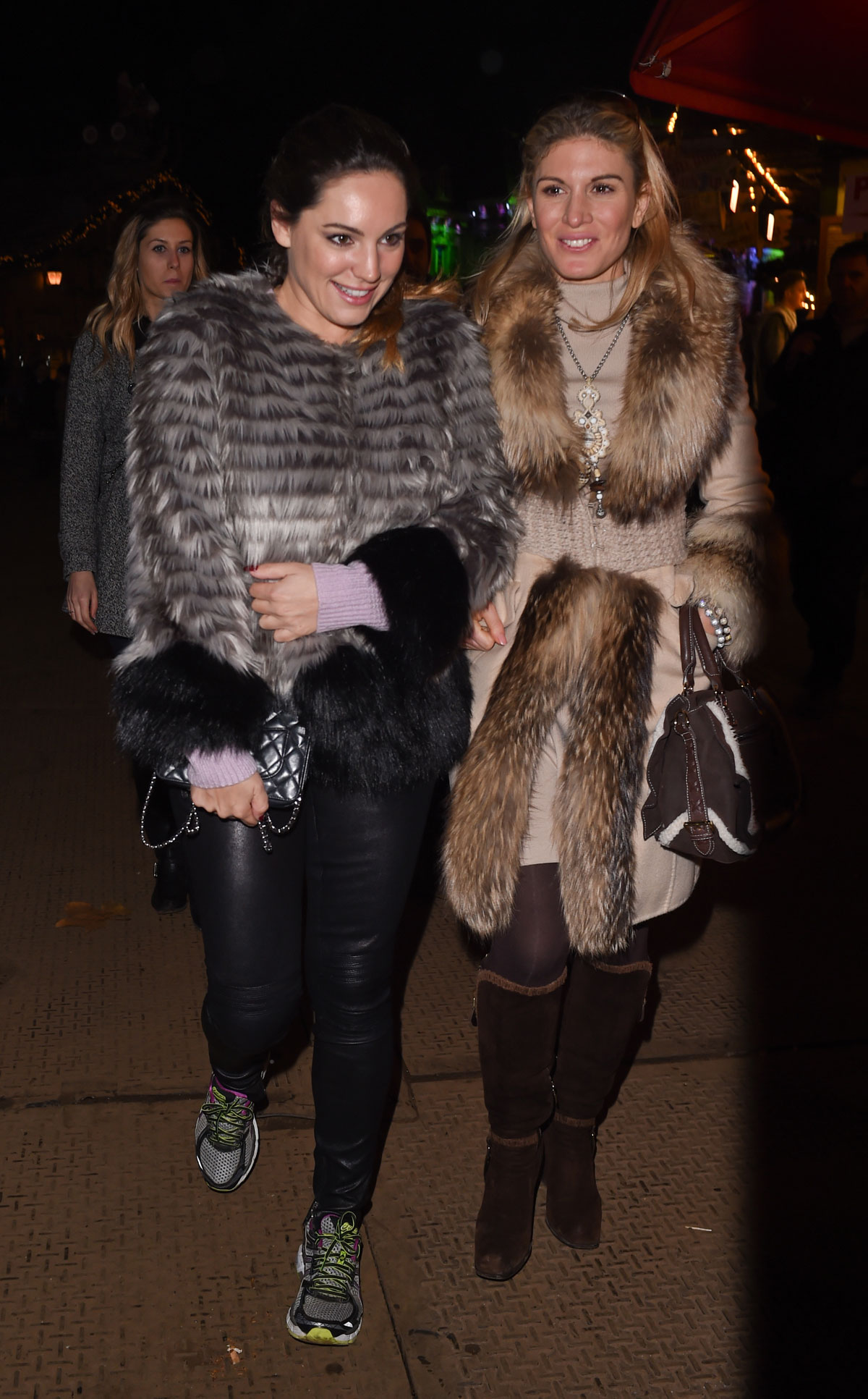 Kelly Brook attends Winter Wonderland 2014