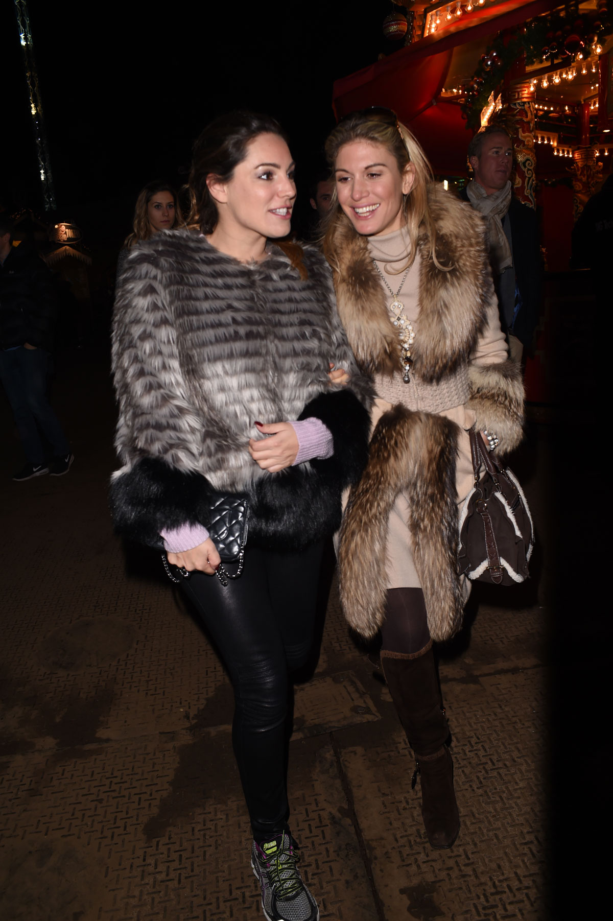 Kelly Brook attends Winter Wonderland 2014