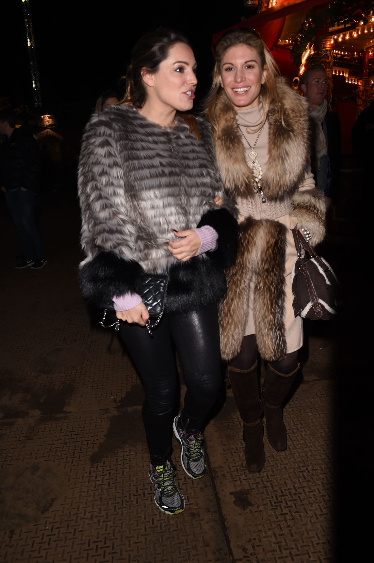 Kelly Brook attends Winter Wonderland 2014