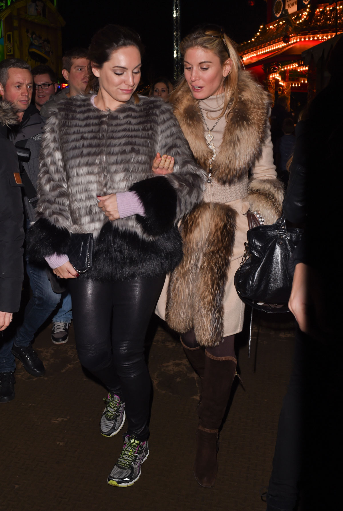 Kelly Brook attends Winter Wonderland 2014