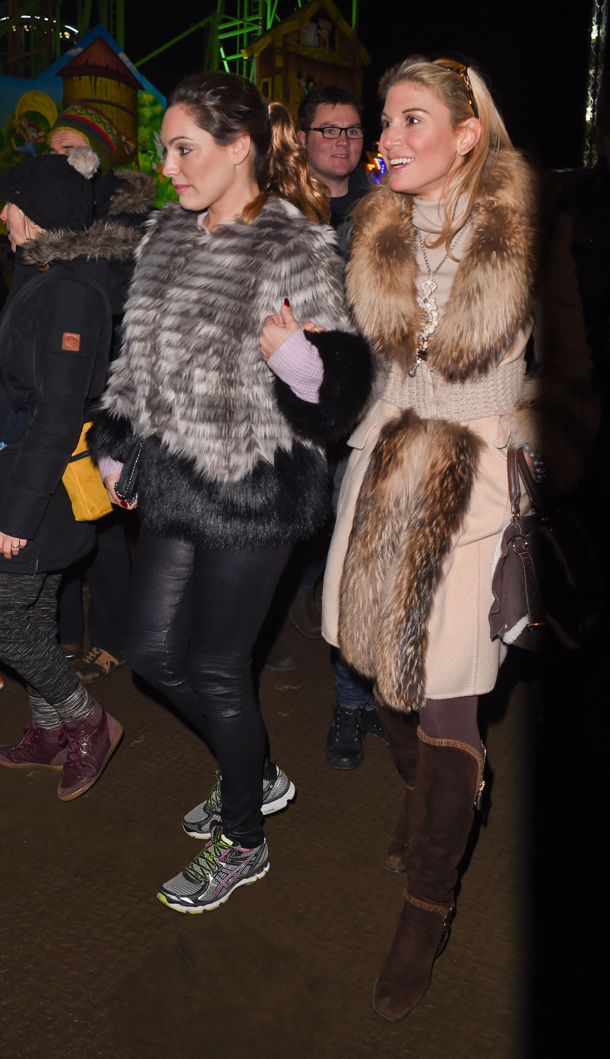 Kelly Brook attends Winter Wonderland 2014