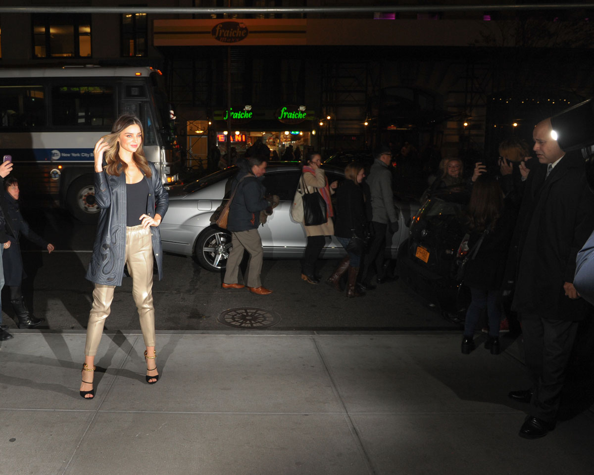 Miranda Kerr attends ESCADA at SEPHORA Union Square