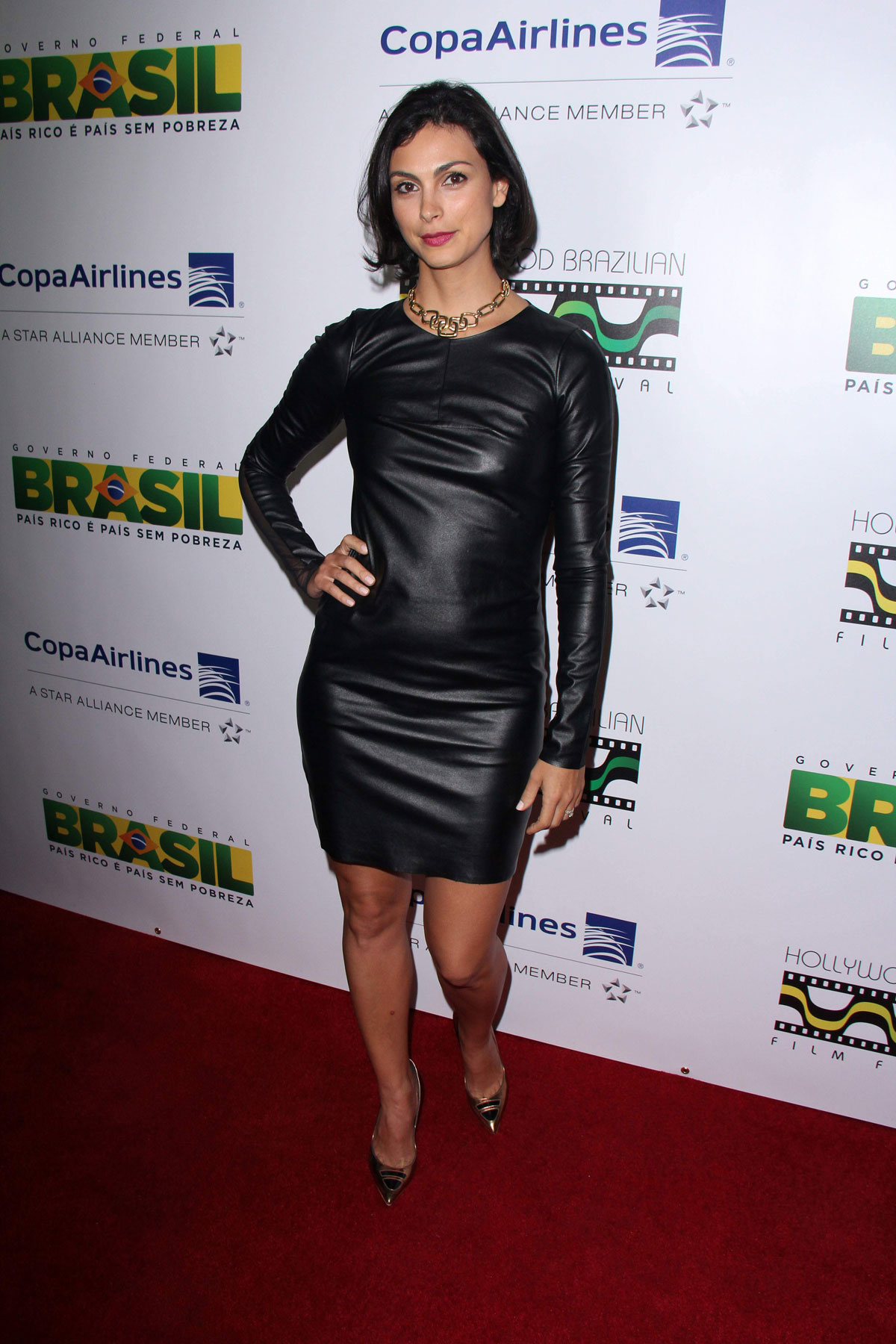 Morena Baccarin attends 6th Annual Hollywood Brazilian Film Festival opening night gala