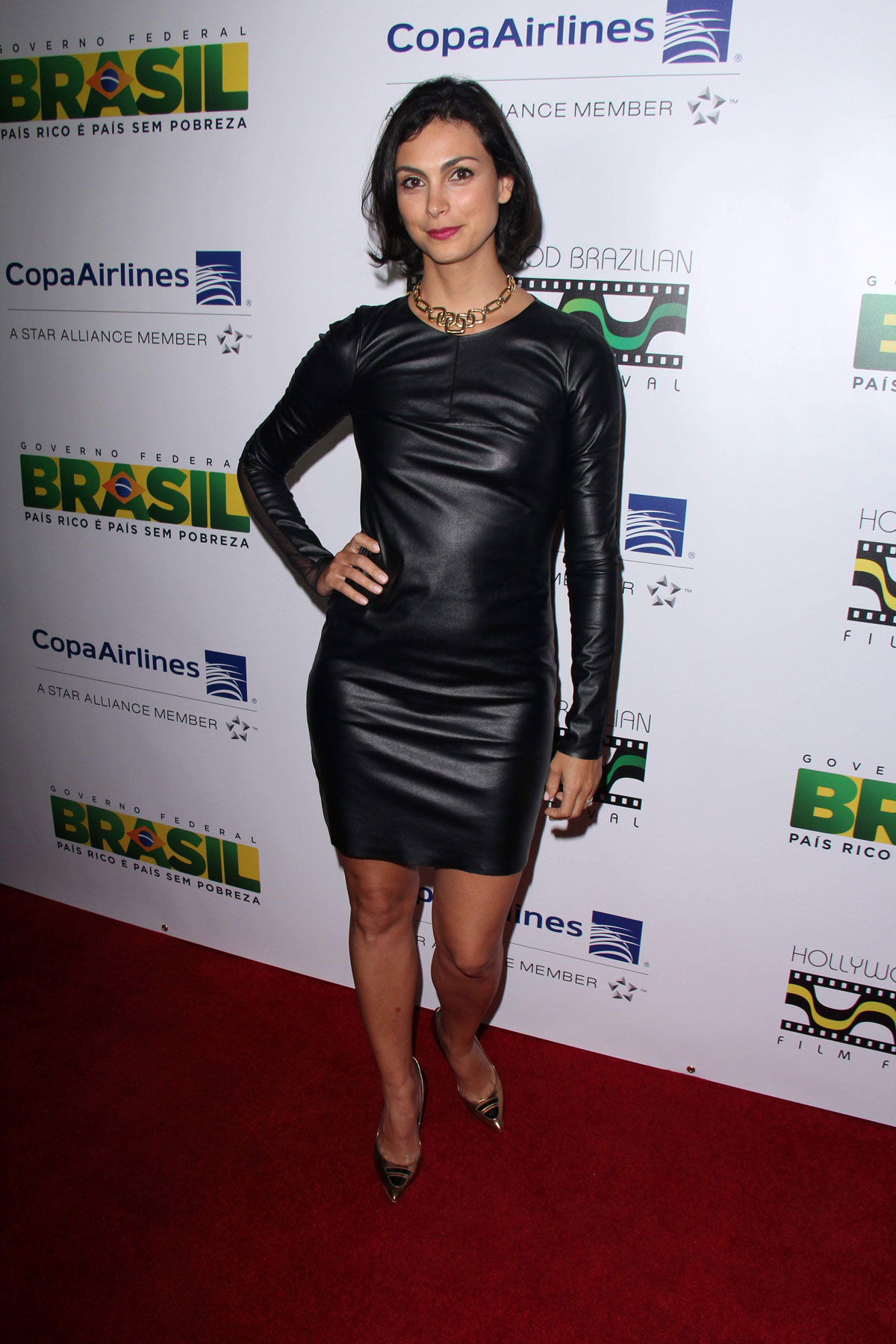 Morena Baccarin attends 6th Annual Hollywood Brazilian Film Festival opening night gala