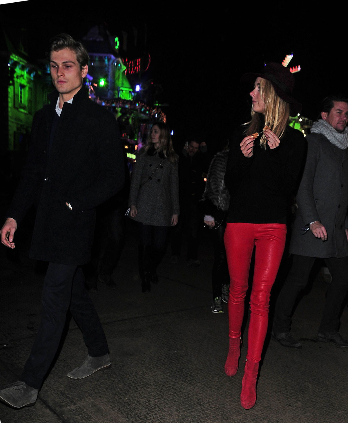 Kimberley Garner attends Winter Wonderland 2014