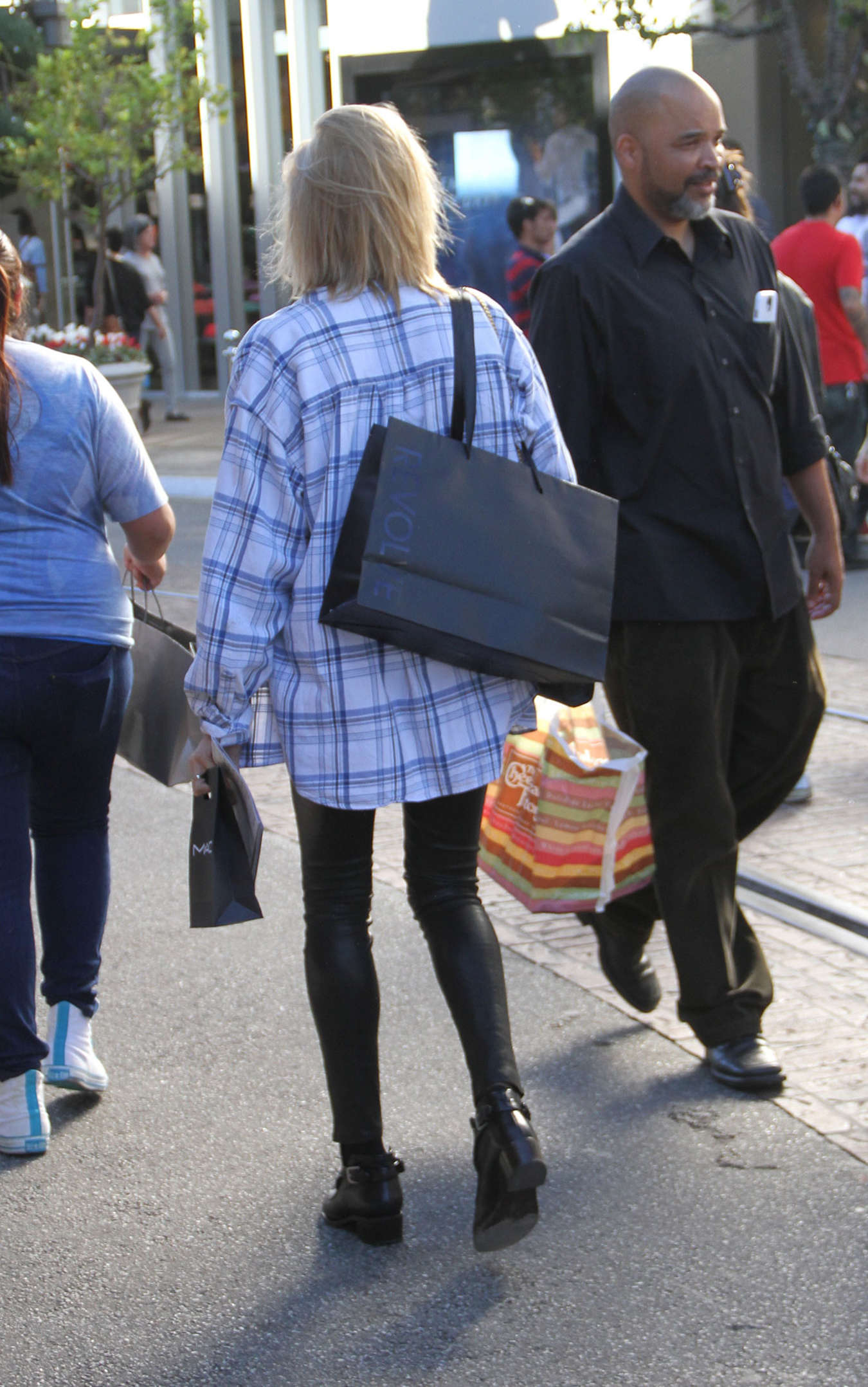 Hailey Baldwin out at Barney’s New York