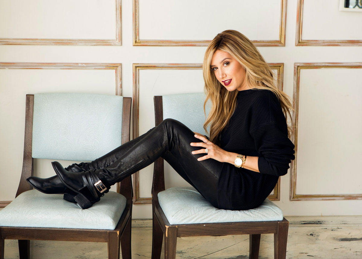 Ashley Tisdale in The Hollywood Reporter