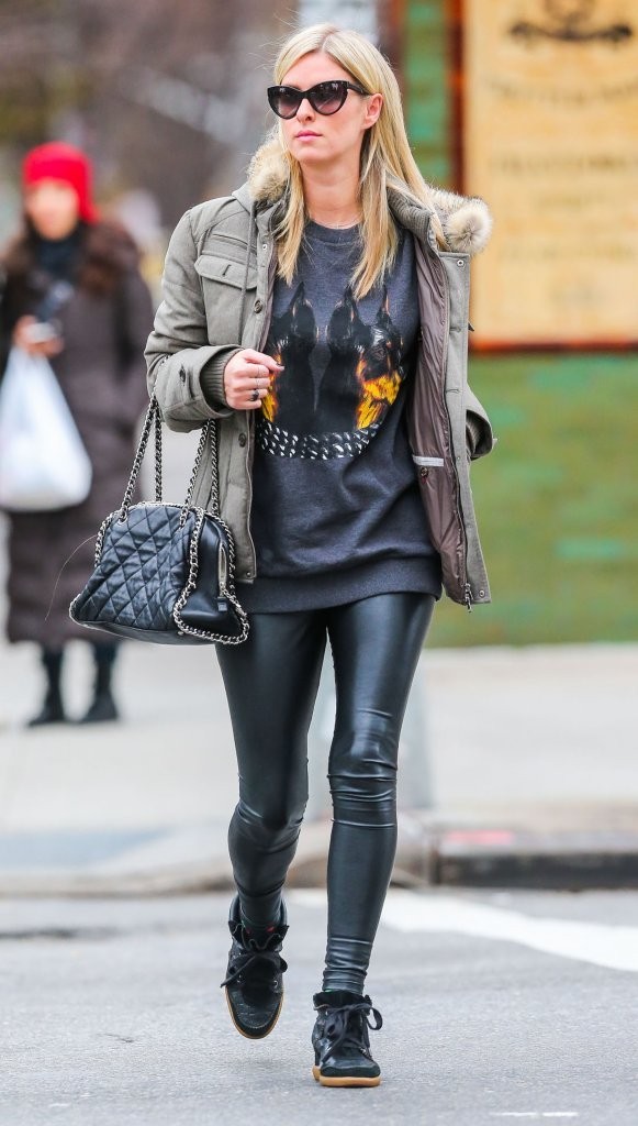 Nicky Hilton spotted out and about in New York City