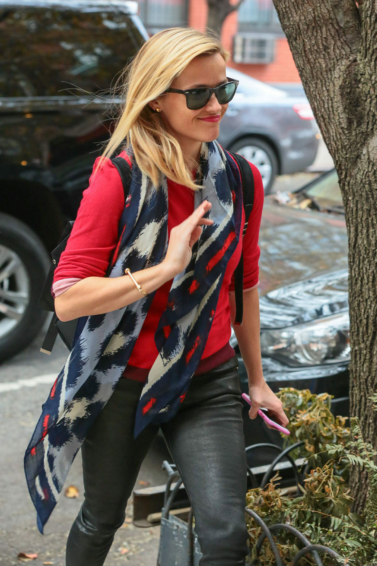 Reese Witherspoon is seen in New York City