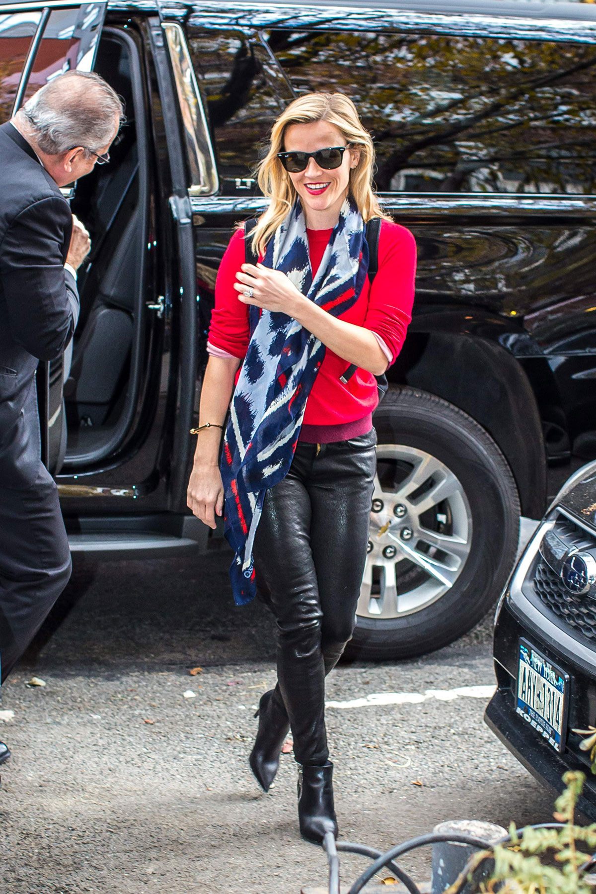 Reese Witherspoon is seen in New York City