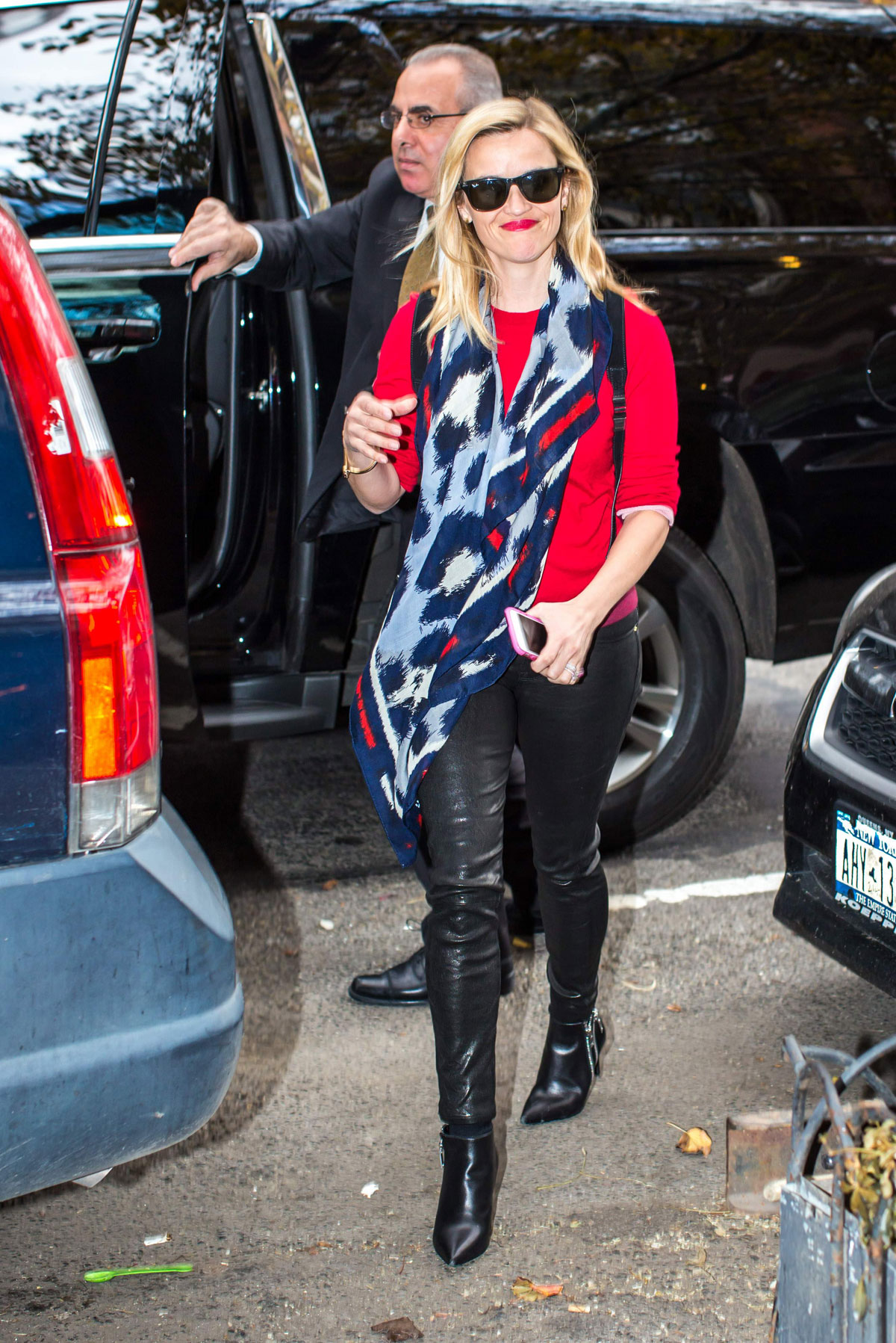 Reese Witherspoon is seen in New York City