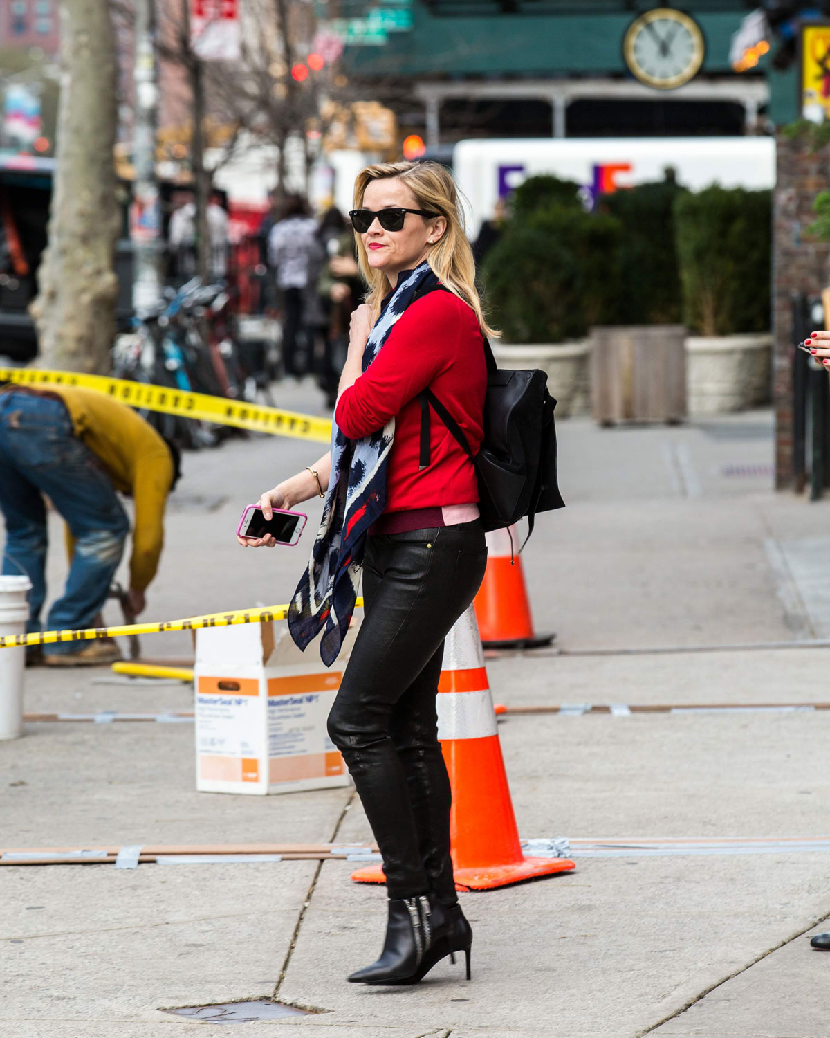 Reese Witherspoon is seen in New York City