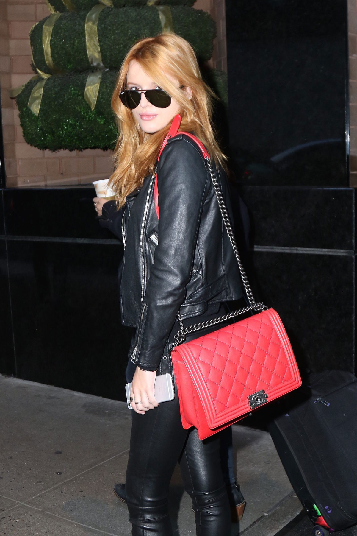 Bella Thorne out in NYC