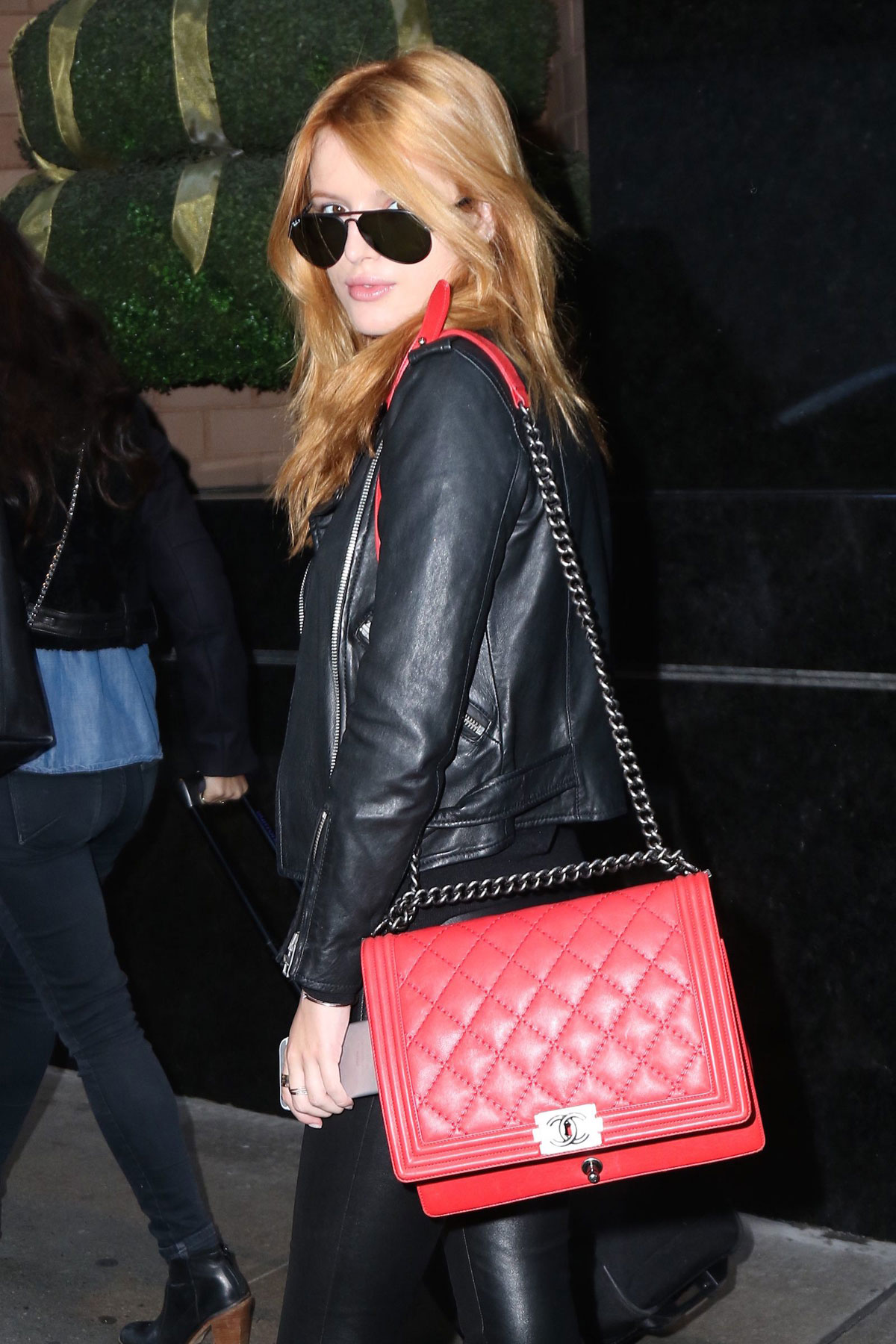 Bella Thorne out in NYC