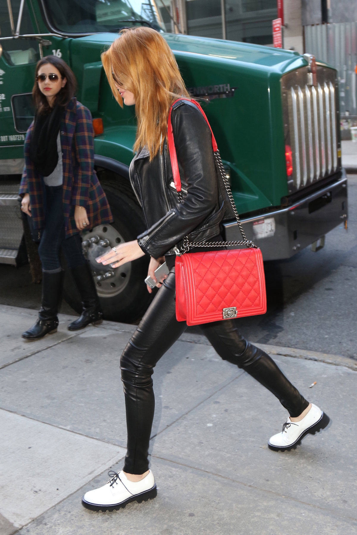 Bella Thorne out in NYC