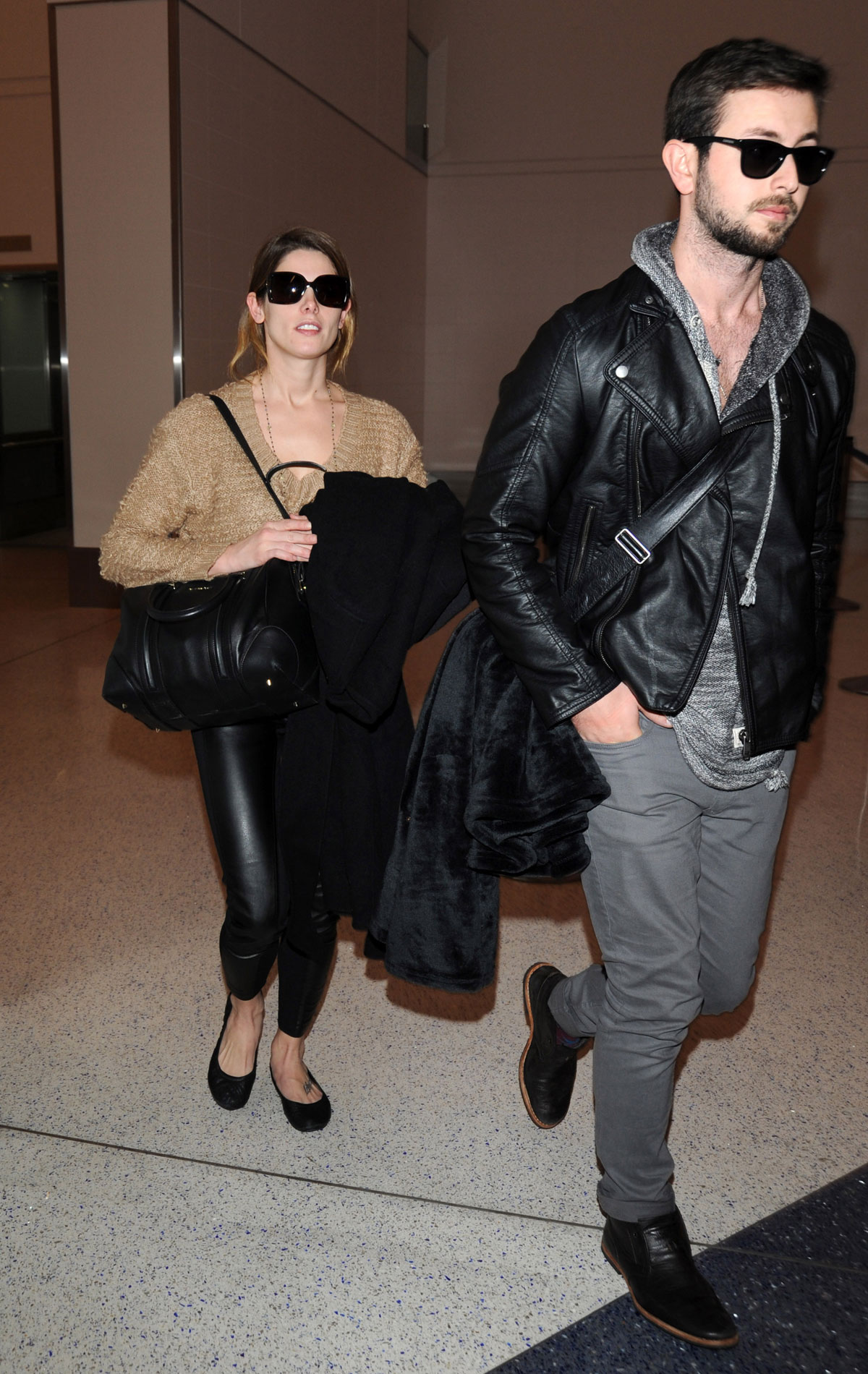 Ashley Greene at LAX Airport in Los Angeles