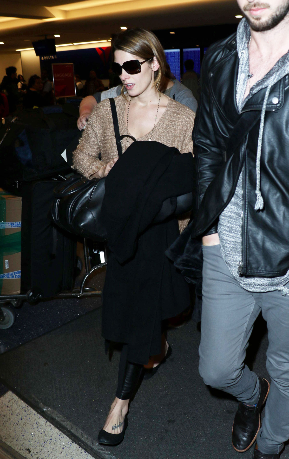 Ashley Greene at LAX Airport in Los Angeles