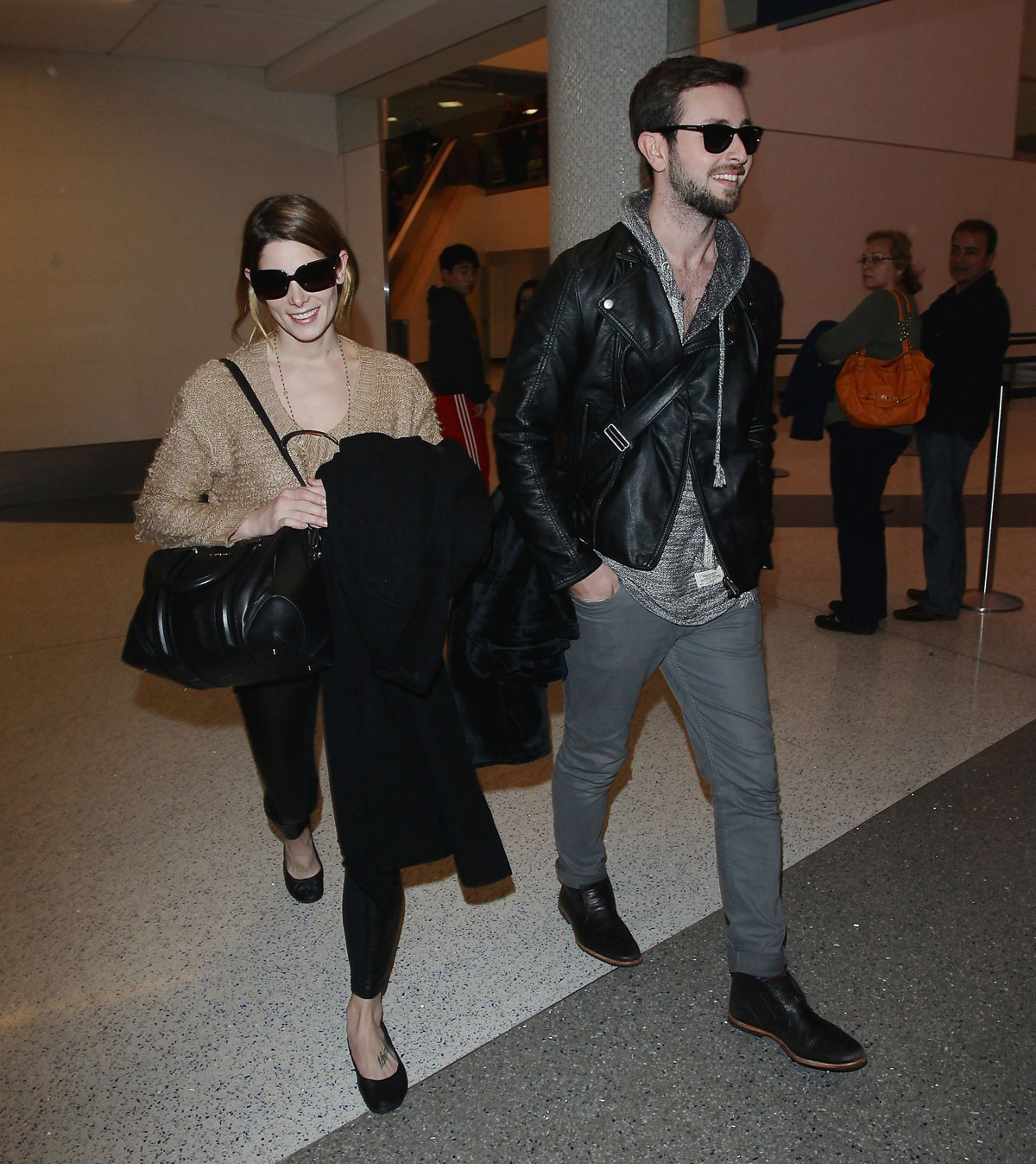 Ashley Greene at LAX Airport in Los Angeles