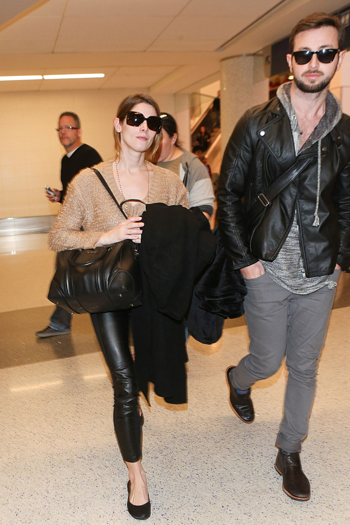 Ashley Greene at LAX Airport in Los Angeles