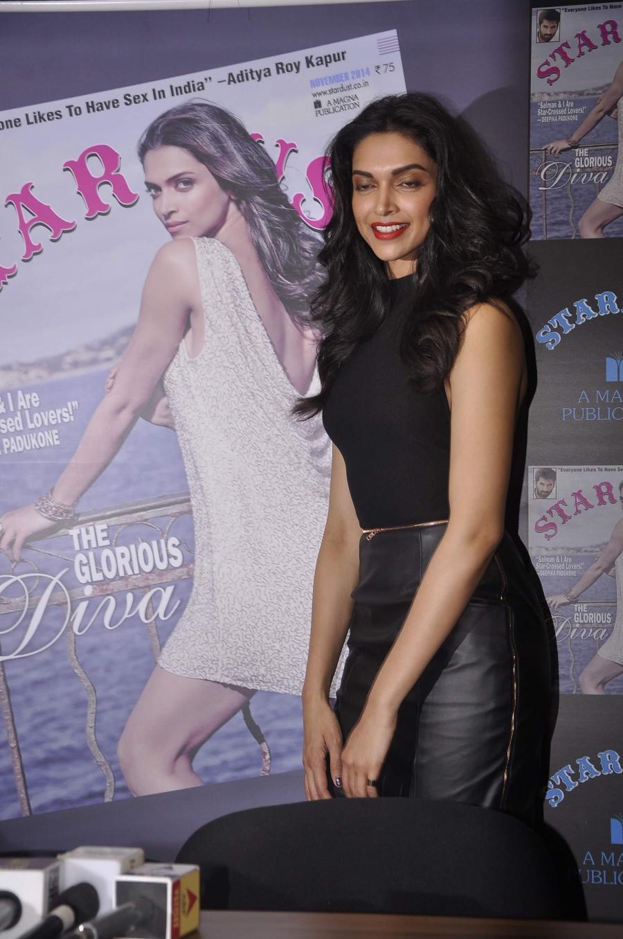 Deepika Padukone unveil the Stardust magazine’s cover