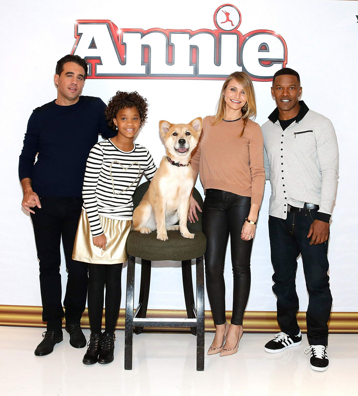 Cameron Diaz attends Annie Photocall