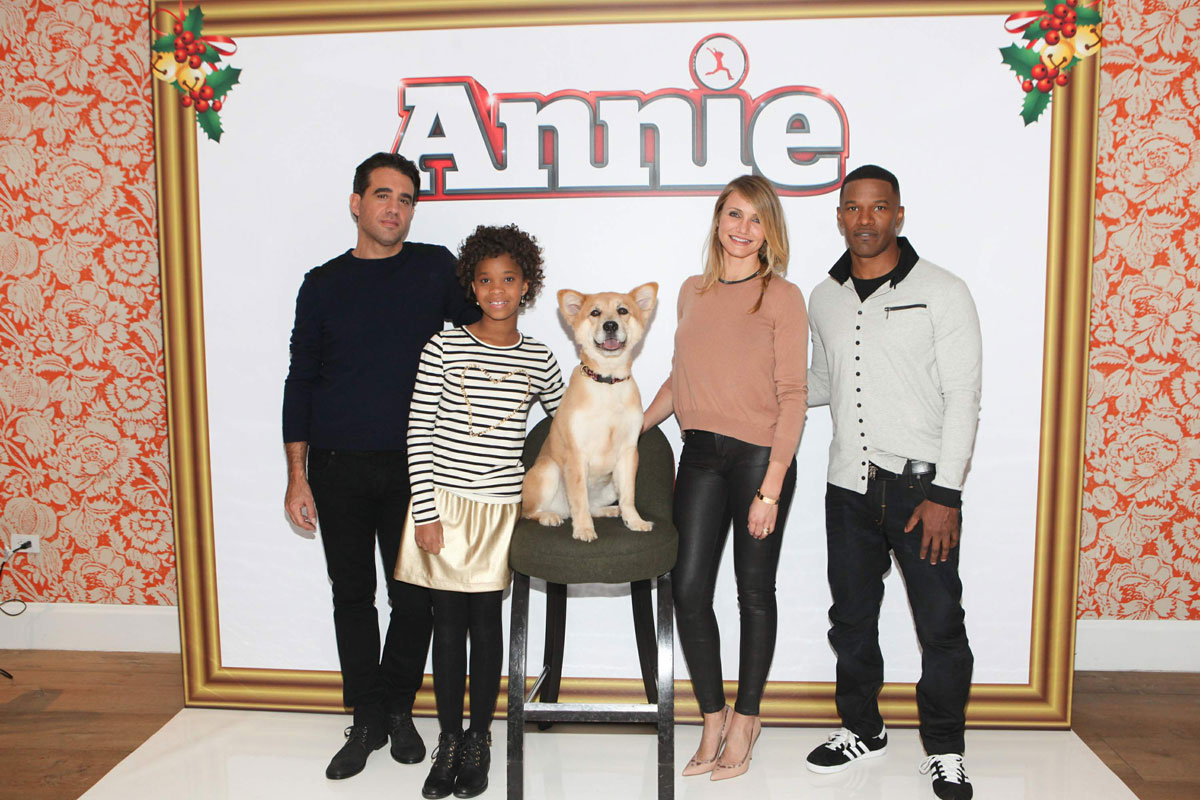 Cameron Diaz attends Annie Photocall