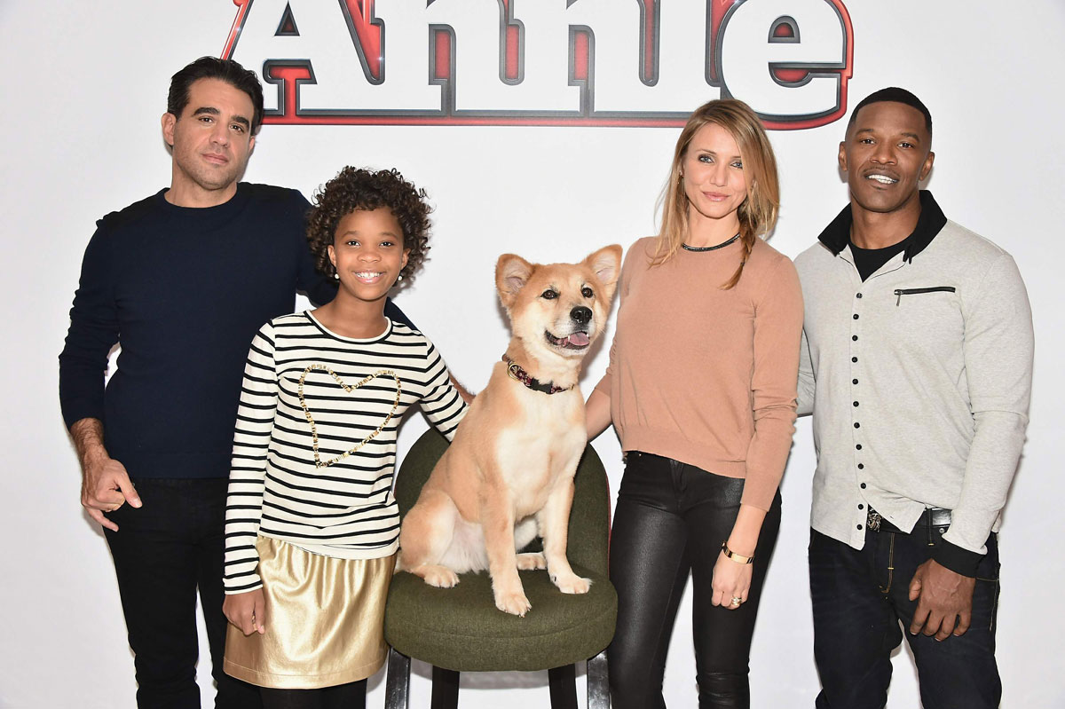 Cameron Diaz attends Annie Photocall