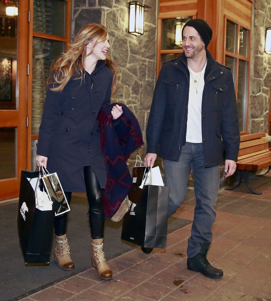 Sara Canning at the Sorel footwear lounge