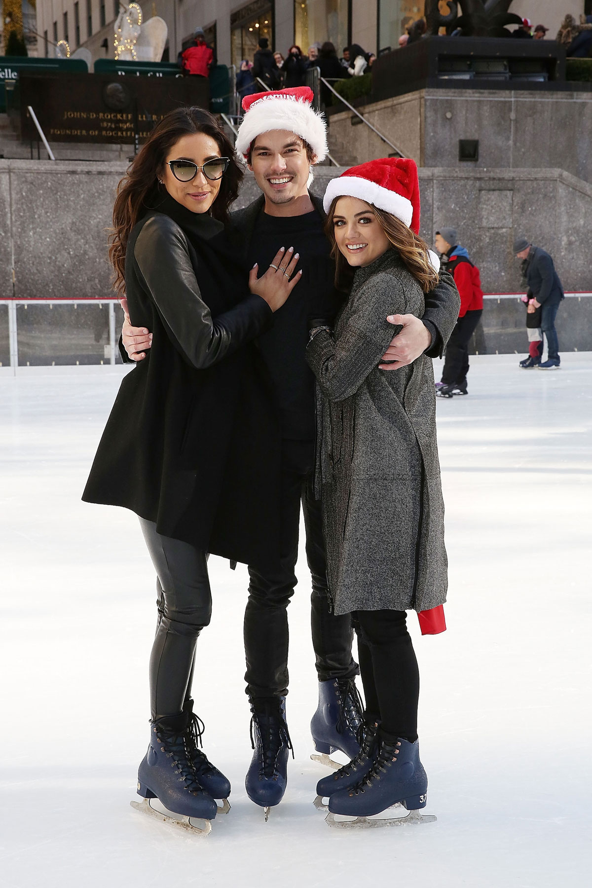Shay Mitchell attends ABC Family 25 Days Of Christmas Winter Wonderland Event