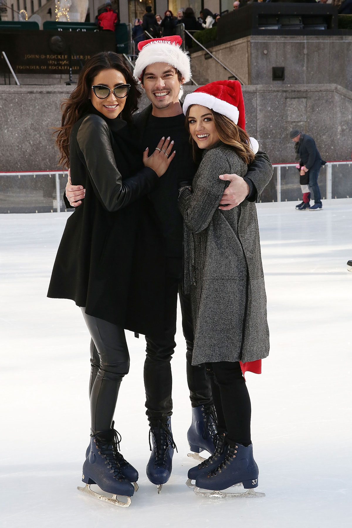 Shay Mitchell attends ABC Family 25 Days Of Christmas Winter Wonderland Event