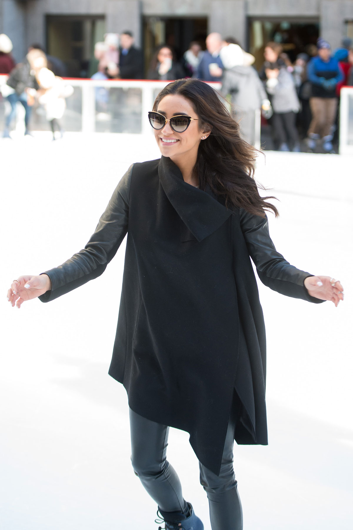 Shay Mitchell attends ABC Family 25 Days Of Christmas Winter Wonderland Event